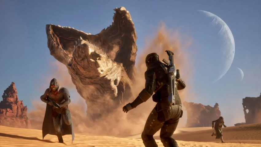 Игроки не смогут по желанию призывать огромных червей в Dune: Awakening