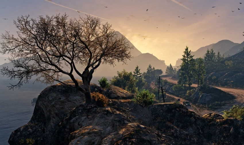 Урезанную версию GTA 5 с ужасной графикой сравнили с игрой на максимальных настройках